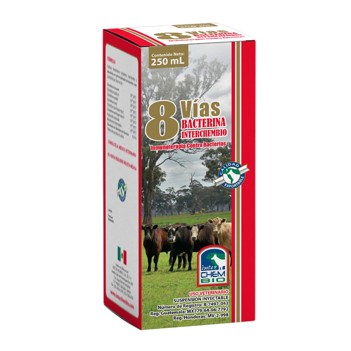 BACTERINA INTERCHEMBIO 8 VÍAS