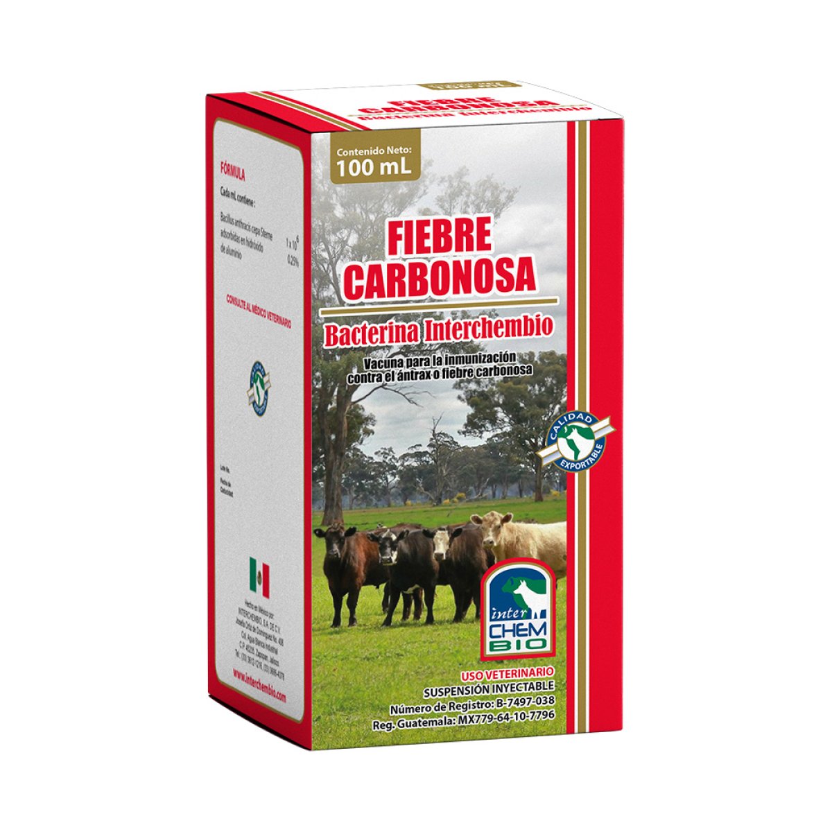 BACTERINA INTERCHEMBIO FIEBRE CARBONOSA