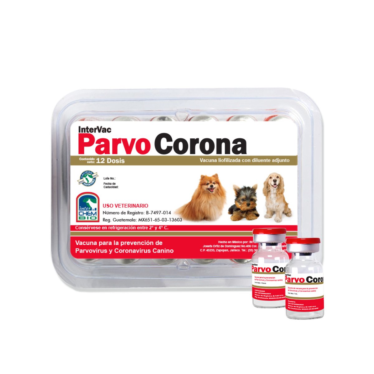 INTERVAC PARVO CORONA