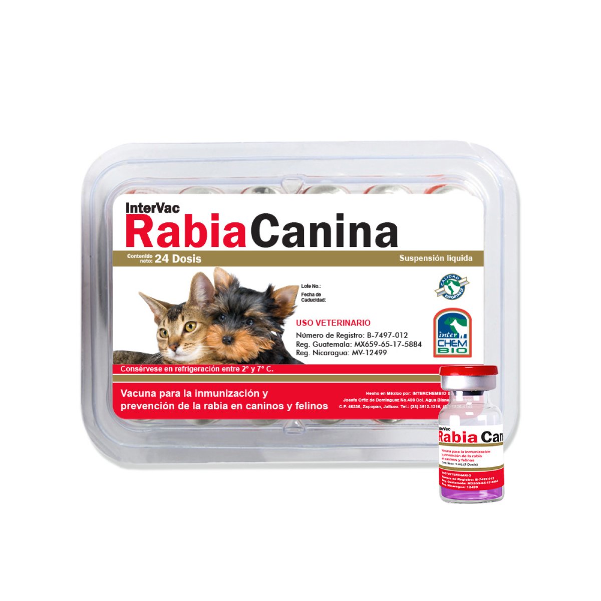 INTERVAC RABIA CANINA